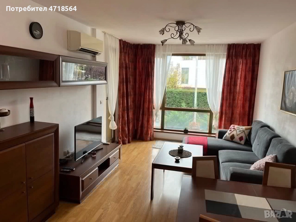 Отдава се под наем уютен двустаен апартамент в Евксиноград, снимка 1