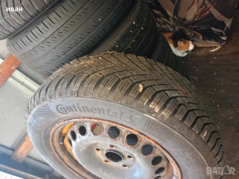 Гуми с джанти5х112*15цола, снимка 1