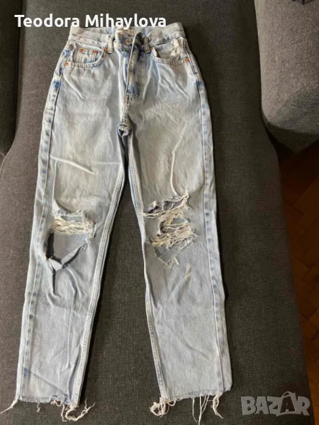 Скъсани Дънки pull&bear 32р-р, снимка 1