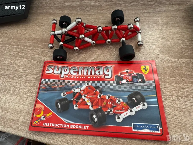 Магнитна кола Ferrari, снимка 1