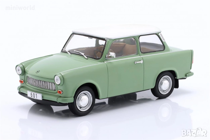 TRABANT 601 1965 - мащаб 1:24 на WhiteBox моделът е нов в кутия, снимка 1