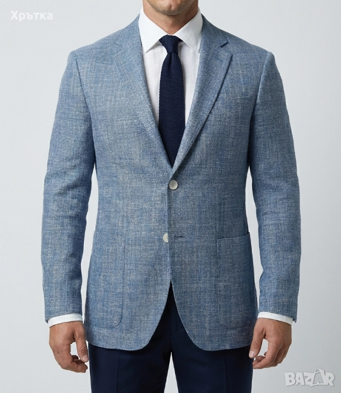 Boggi Milano - Оригинално мъжко сако от вълна и коприна р-р 54 / XL, снимка 1