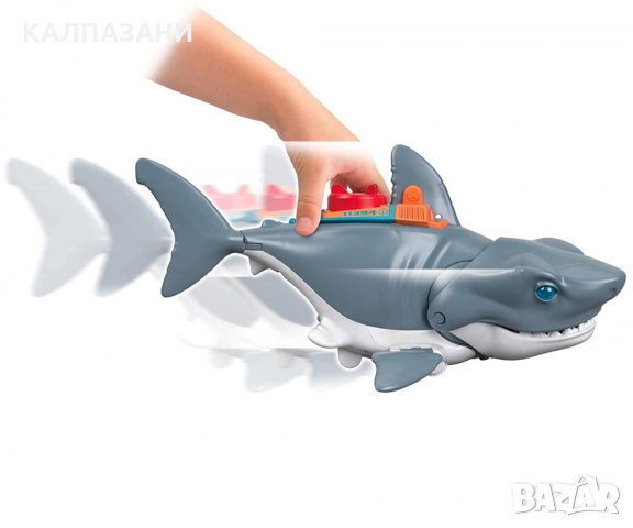 Imaginext: Мега захапка на акула Mattel GKG77 , снимка 4 - Фигурки - 36079779