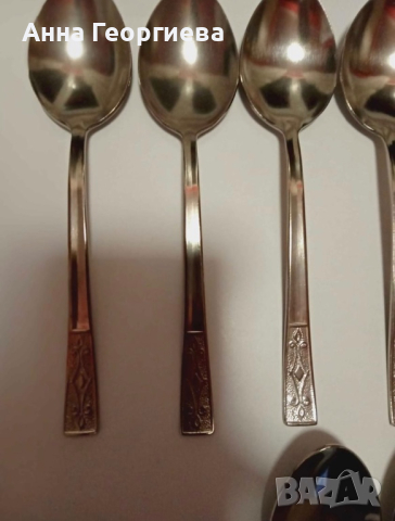 Лъжици от неръждаема стомана- нови., снимка 2 - Прибори за хранене, готвене и сервиране - 44570737
