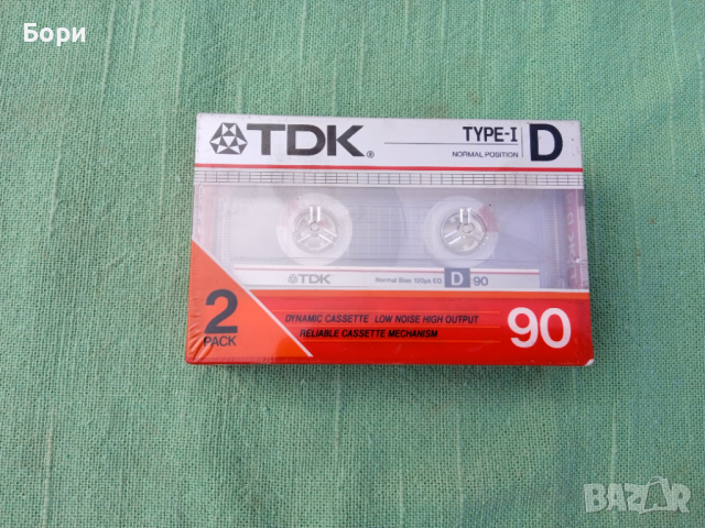 Нови TDK D90 Аудио касети