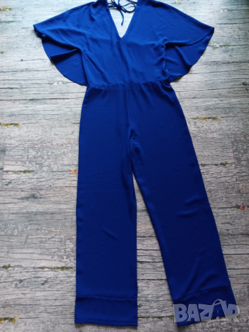 Zara забележителен гащеризон-кралско синьо