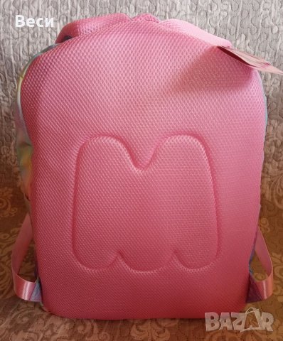 Ученическа раница на Marshmallows  в комплект с аксесоари , снимка 5 - Раници - 41364603