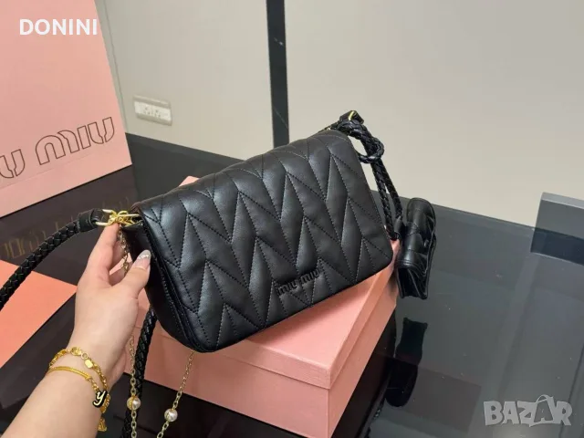 Miu Miu Belair Дамска чанта, кожа 