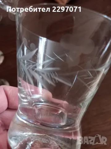 Гравирани чаши, снимка 2 - Чаши - 48343926