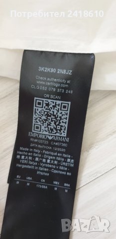 Emporio Armani Italy Womens Size M Oversize НОВО! ОРИГИНАЛ! Дамска Тениска!, снимка 16 - Тениски - 50463142