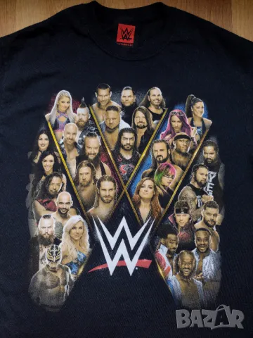 WWE - мъжка кеч тениска MMA , UFC, снимка 2 - Тениски - 47499155