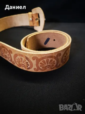Колан от естествена кожа , снимка 3 - Колани - 49293844