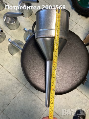 Фуния за гориво метална с цедка за дизел или бензин, снимка 6 - Аксесоари и консумативи - 44293911