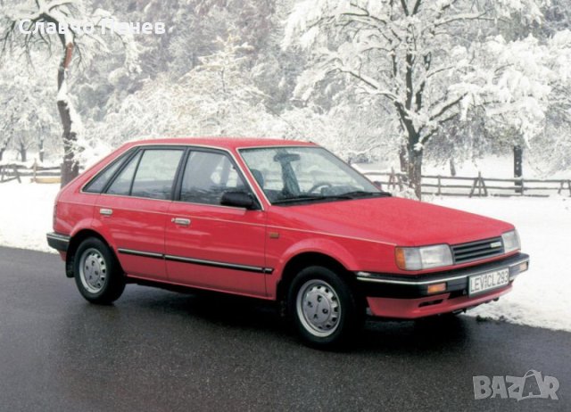 Фар десен за Mazda 323 III  (BF) 85-89г., снимка 1 - Части - 42031060