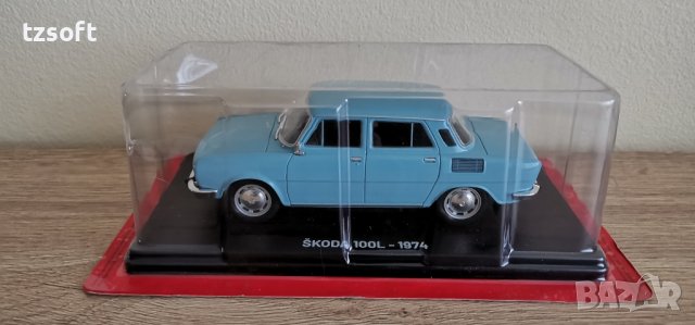Skoda 100L 1974 Hachette 1:24, снимка 1