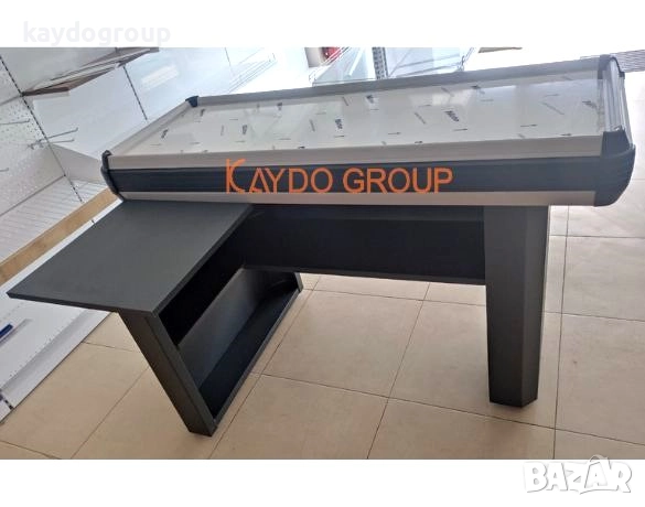 НОВО! Налични Касови модули / Каса за магазин 2,20м. х 0,90м RAL-7016 тъмно си, снимка 5 - Оборудване за магазин - 52988559