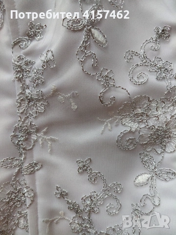 невероятна късметлийска сватбена рокля от 2части , снимка 9 - Рокли - 53131657