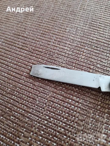 Стар джобен нож,ножче,ножка #79, снимка 5 - Други ценни предмети - 47667512