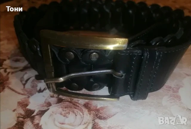 Нов Дамски Колан Изцяло от Естествена Кожа 115см. , снимка 2 - Колани - 50954071