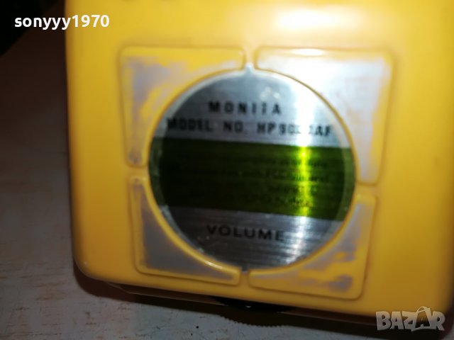 MONITA HP 9000AF AM/FM СЛУШАЛКИ С РАДИО-РЕТРО АНТИКИ 2712221330, снимка 17 - Слушалки и портативни колонки - 39118581
