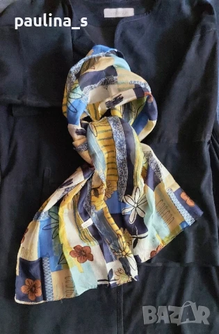 Два броя / Дизайнерско манто тип туника "Uterque", "Unbranded" / Естествен набук , снимка 12 - Палта, манта - 36890137