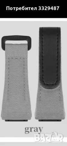 Richard mille каишка сива и черна, снимка 2 - Каишки за часовници - 53248345