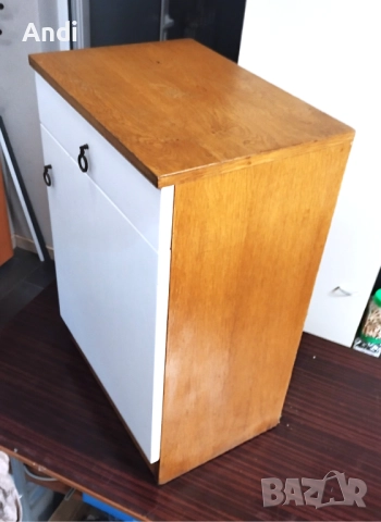 Шкаф с чекмедже врата и рафт  50/36/75см Ретро модел, снимка 7 - Шкафове - 52798250