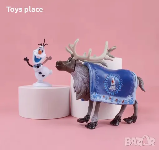 Лот големи масивни фигурки Елза и Анна Замръзналото кралство Frozen, снимка 4 - Фигурки - 51144141
