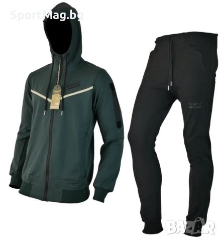 Мъжки анцуг BRANDO 076-4 цвята памук , снимка 4 - Спортни дрехи, екипи - 52005628