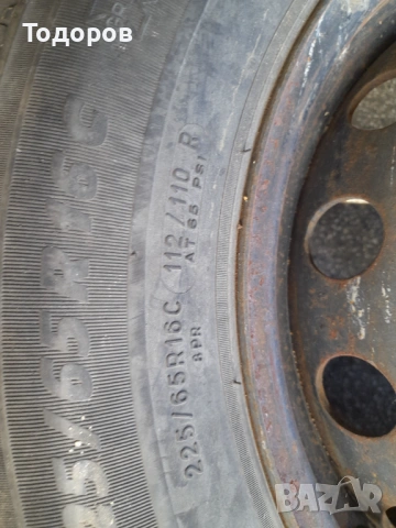 Продава джанта с резервна гума за Рено Мастер,16 цола, снимка 4 - Гуми и джанти - 53798909