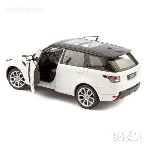 1:24 Метални колички: LAND ROVER RANGE ROVER SPORT Welly, снимка 4 - Колекции - 44553541