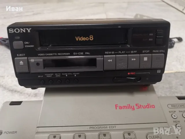 видео sony ev-c3e video8, снимка 8 - Аудиосистеми - 48640695