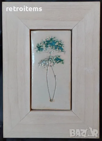 Картина върху порцелан на Emma West Ceramics, снимка 2 - Картини - 49588476