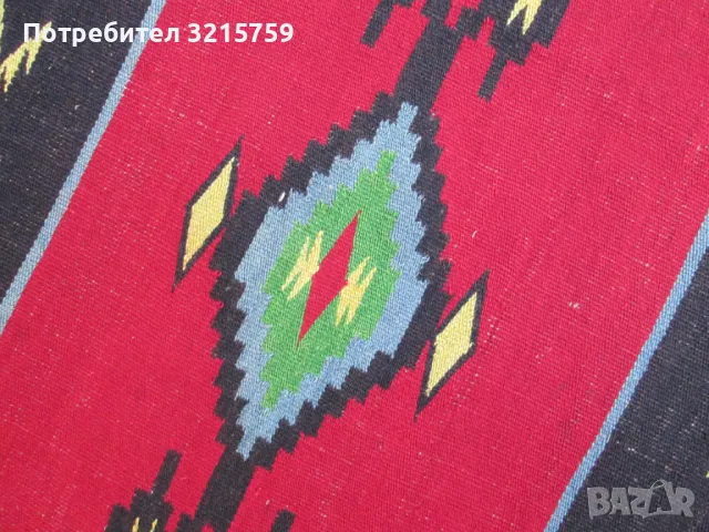 Тетевенска вълнена пътека 3.20 х 0.60м., снимка 4 - Антикварни и старинни предмети - 47821889