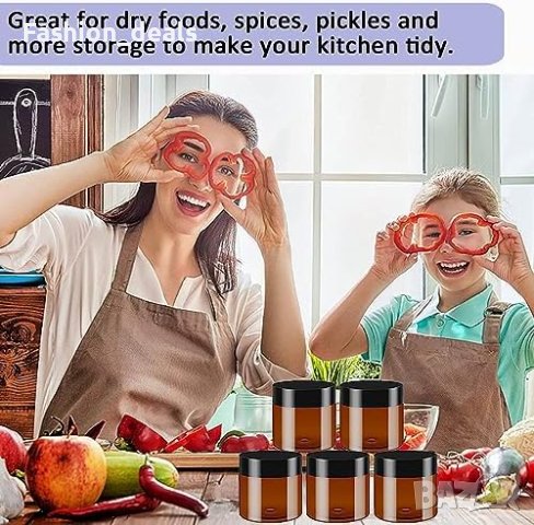 Нови 4 броя празни кехлибарени пластмасови буркани 120мл Съхранение Лосиони Мазила, снимка 5 - Други стоки за дома - 42232635