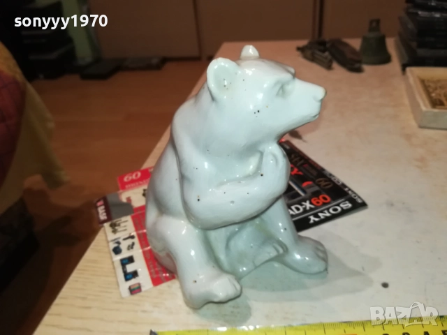 ПОРЦЕЛАНОВА МЕЧКА 3010252225, снимка 2 - Антикварни и старинни предмети - 52240475