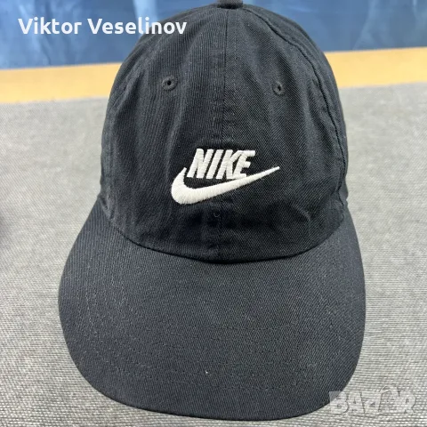 Nike Club Cap Черна Шапка One Size Pinwheel Swoosh