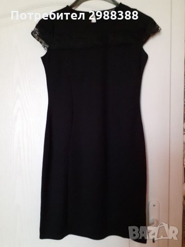 Дамска черна рокля, снимка 1