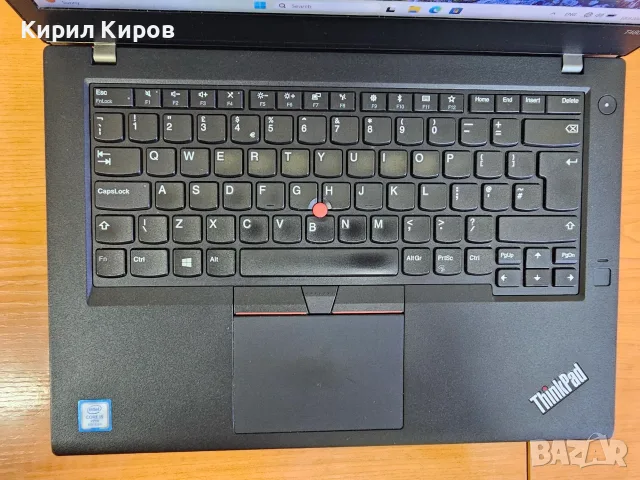 Lenovo ThinkPad T480 | Intel Core i5-8350U | Touch FHD | 8GB RAM | 256GB NVMe SSD | Две батерии, снимка 3 - Лаптопи за работа - 56023026