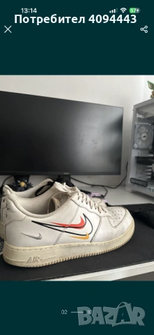 Обувки Nike Jordan 4, Air force 1, снимка 6 - Маратонки - 53575482