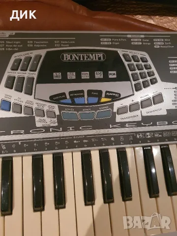 BONTEMPI  синтезатор, снимка 2 - Нумизматика и бонистика - 56066629