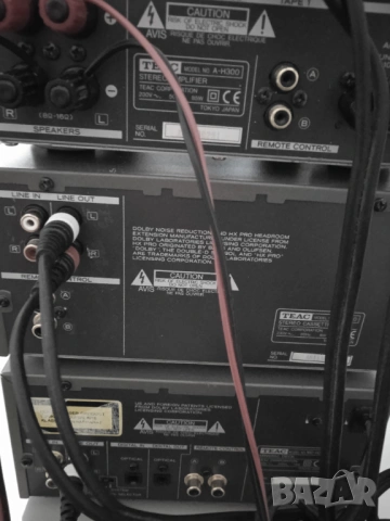 Teac H 300, отлична комбинация, снимка 5 - Ресийвъри, усилватели, смесителни пултове - 53539678