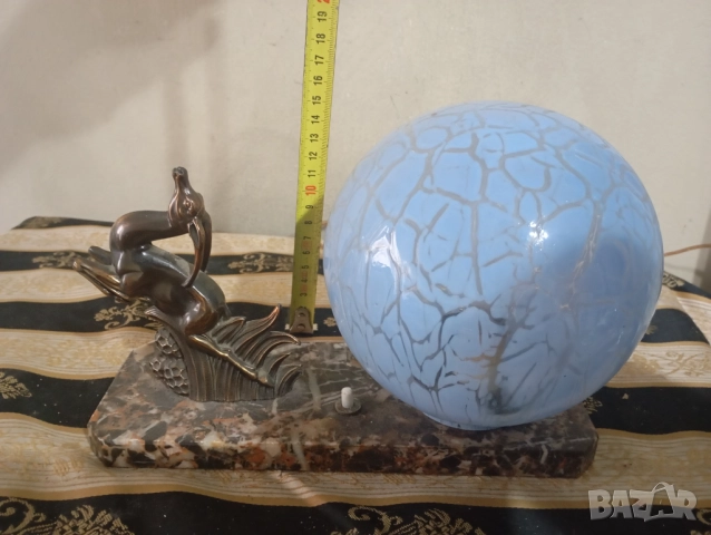 Настолна лампа арт деко, снимка 2 - Настолни лампи - 52470846