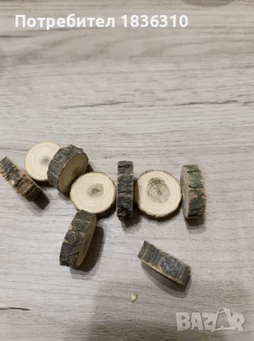  Дървени шайбй от акация 