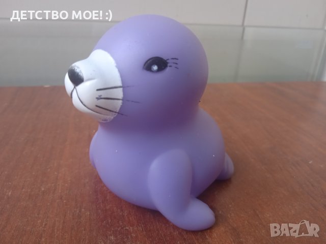Гумена бебешка играчка за баня морж , снимка 2 - Фигурки - 42020060