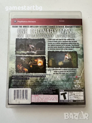 Uncharted: Drake's Fortune за PS3, снимка 2 - Игри за PlayStation - 50853331