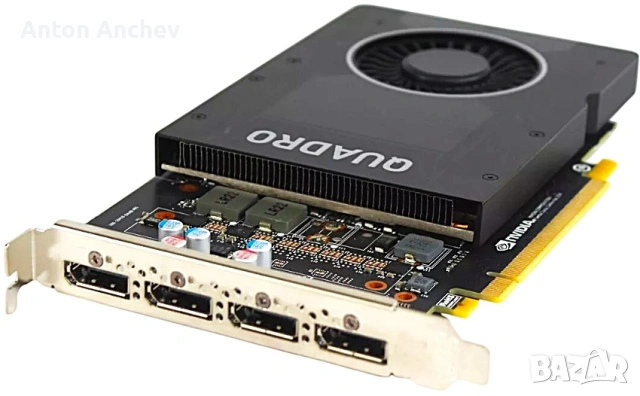 Професионална видеокарта NVidia Quadro P2000, VRAM 5GB, снимка 2 - Видеокарти - 53826081