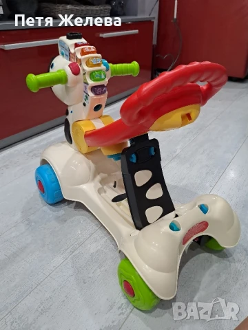 Интерактивна проходилка тротинетка VTECH , снимка 15 - Скутери и тротинетки - 51020249