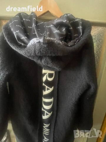 Дамско палто PRADA / Прада , с качулка-  вълна, снимка 3 - Палта, манта - 53328362