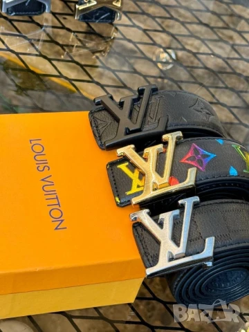 колани от естествена кожа в кутия louis vuitton , снимка 3 - Колани - 50684328